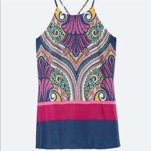 Renee C. Jayant Racerback Top | Size Large
